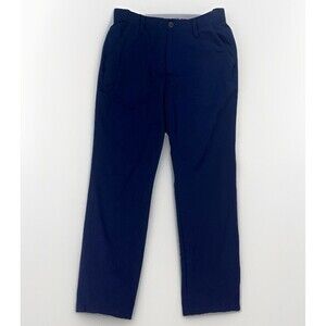Under Armour Match Play Pants Mens 32x32 Blue Stretch Chino Golf Pants 1289878